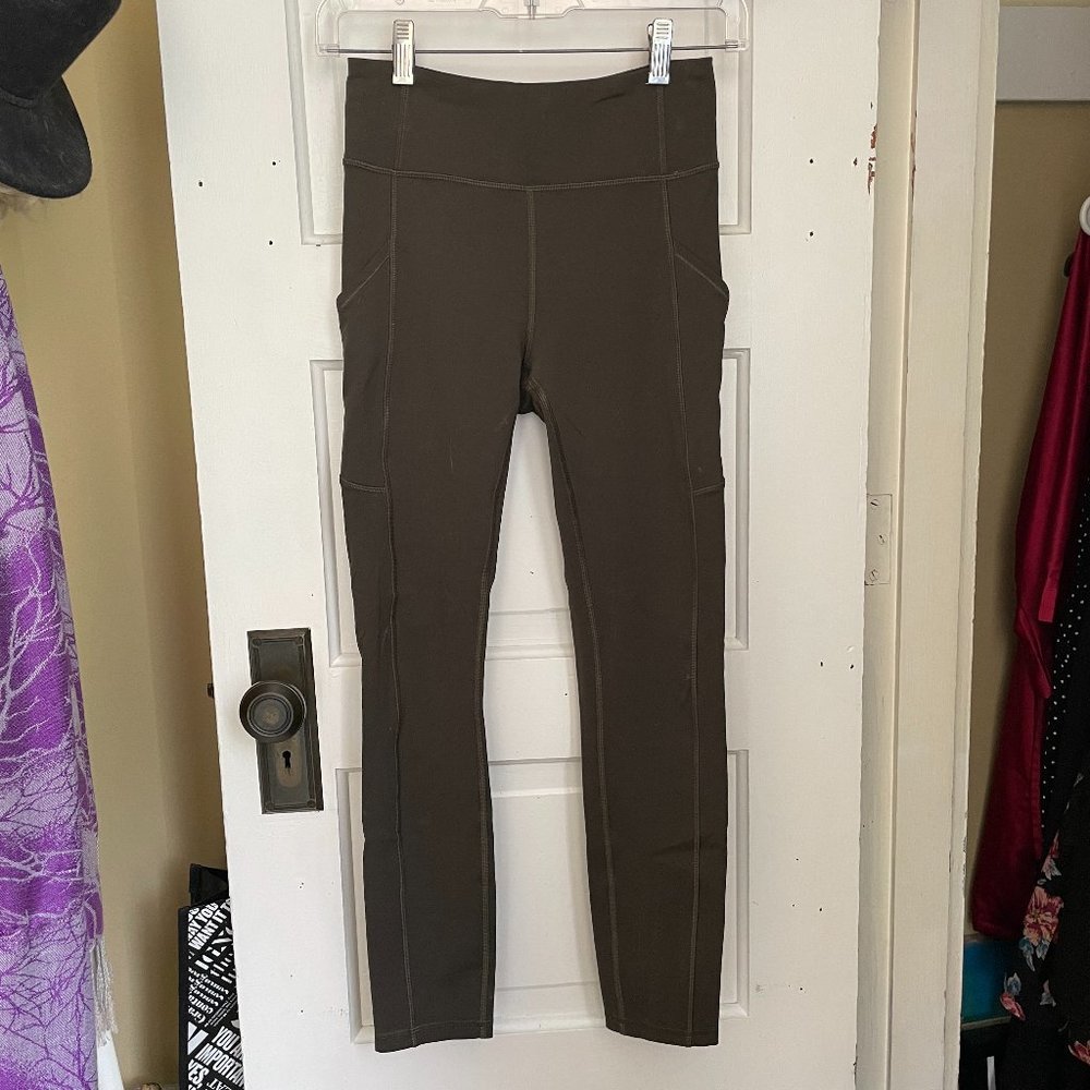 Invigorate High-Rise Tight 25" Dark Olive